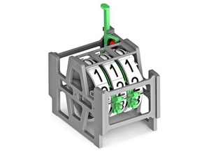 contador mecánico juguetes mecánicos 3d print model - Mito3D