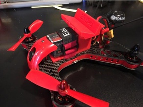 eachine 185 gopro montage passe-temps support de caméra drone course racer quadrocopter 3d print model - Mito3D