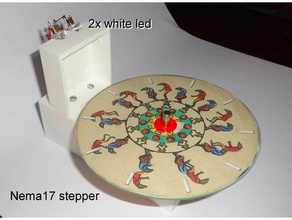 advanced arduino controlled zoetrope toys & games 3d print model - Mito3D