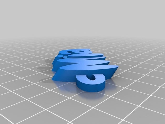 mila de l'organisation personnalisé 3D print model - Mito3D