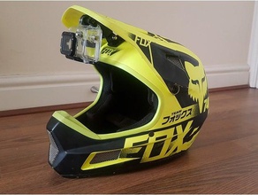 gopro helmet mount sport & outdoors 3d print model - Mito3D