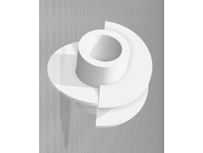 spiral-Zylinder Gebäude & Strukturen Zylinder Zukunft Umfang secureteam10 Raumschiff Spirale 3d print model - Mito3D