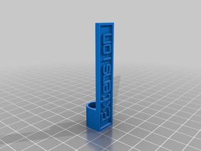 cable label extension organization customized 3d print model - Mito3D