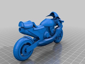 Motorrad 3d-drucken 3d print model - Mito3D