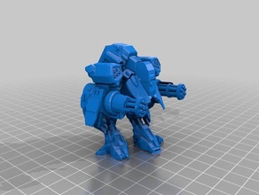 bad ass robot 3d printing 3d print model - Mito3D