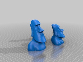 moai 3d-drucken 3d print model - Mito3D