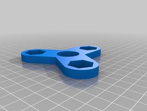 fidget giratório 3 brinquedos & games personalizado 3d print model - Mito3D