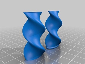 benim jessica - ikiz büküm kapları sürgülü özelleştirilmiş kaplar 3d print model - Mito3D