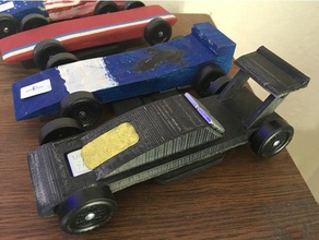 pinewood derby racer hobby cub scouts pinewood-derby 3d print model - Mito3D
