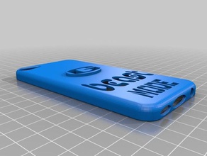 ipod 5 case beast 3d printing 3d print model - Mito3D