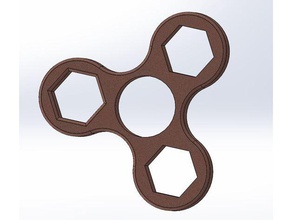 mão de girador salih brinquedo & acessórios para jogos handspinner giratório spinner 3d print model - Mito3D