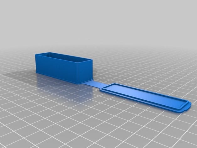 mi personalizados caso rectangular los contenedores personalizado 3D print model - Mito3D