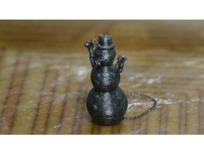 simple muñeco de nieve las esculturas james coutie veintinueve años 3d print model - Mito3D