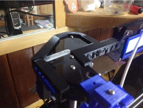 anet top frame brace part 4 3d printer parts 3dtsuji a8 bracket suporrt upgrade 3d print model - Mito3D