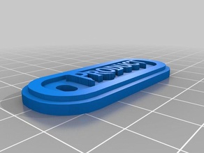Produkt Schlüsselanhänger kundengebundene keychain team 3d print model - Mito3D
