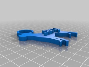 boxer-jary Schlüsselanhänger kundengebundene 3d print model - Mito3D