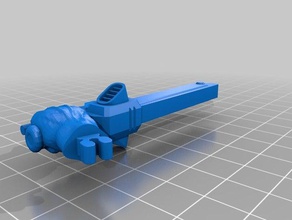 Kettensäge hand skullbot Spielzeug & Spiele 3d print model - Mito3D