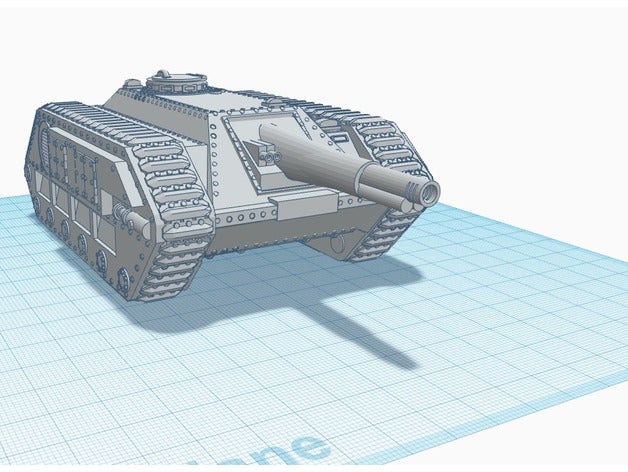 lamia warhammer 40k tank destroyer models wargames wargaming warhammer40k wh40k 3D print model - Mito3D