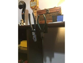 desk tool holder hobby organizer pliers wrench 3d print model - Mito3D