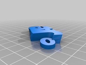 jae Schlüsselanhänger kundengebundene 3d print model - Mito3D