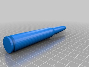 1270 mm 3d printing 1270mm bala bullet 3d print model - Mito3D