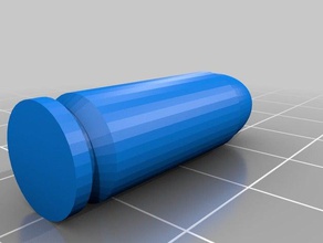 9mm 3d printing bala bullet 3d print model - Mito3D