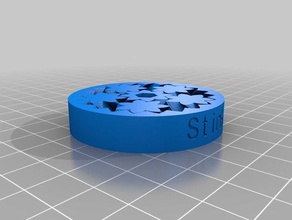 mi personalizados de emmet dentada texto juguetes mecánicos personalizado rodamiento 3d print model - Mito3D