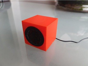 speakerbox musica altoparlante 3d print model - Mito3D