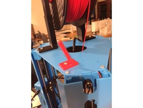 filament reel hub hook 3d printer accessories 3d print model - Mito3D