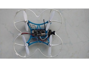 aiof3 gebürstet 90mm frame r c Fahrzeuge micro-quadcopter quadcopter Rahmen qx90 3d print model - Mito3D