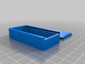 minha caixa personalizada chave do cofre recipientes personalizado 3d print model - Mito3D