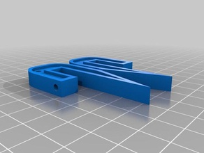 crescent cs500 brackets 3d printing 3d print model - Mito3D