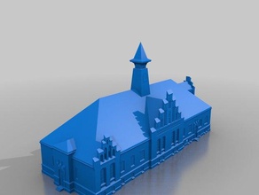 otros klaipeda edificio de la universidad las estructuras edificios 3d print model - Mito3D