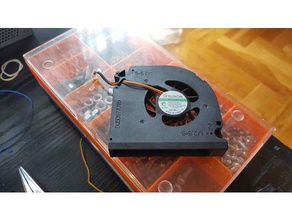 portátil ventilador parte de conversão fan cooler impressora 3d Impressora acessórios 3d print model - Mito3D