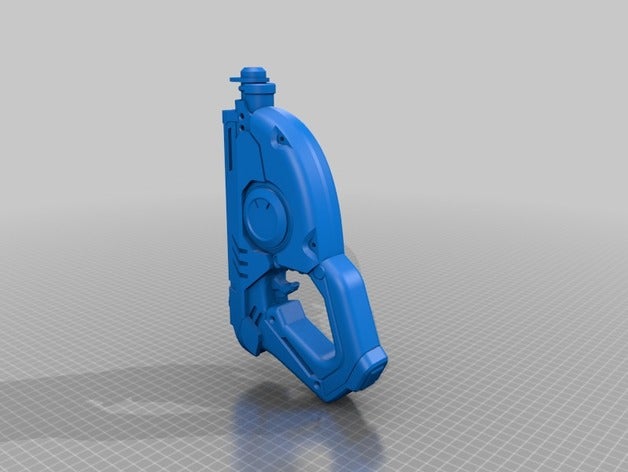 izleyici silah v2 sağlam gözlem 3d baskı overwatch tracer 3D print model - Mito3D