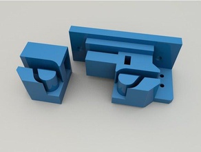 hictop adjustable y belt tensioner end-stop 3d printer parts 3d print model - Mito3D