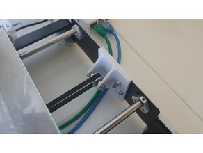 duplicator i3 vorne y-Achse Umlenkrolle 3d-Drucker Teile wanhao 3d print model - Mito3D