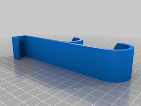 la mia porta personalizzata gancio appendiabiti organizzazione su misura 3d print model - Mito3D