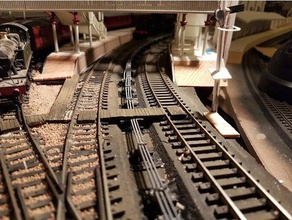 oo-ho-Punkt-Gestänge Gebäude & Strukturen Modell Eisenbahn 3d print model - Mito3D