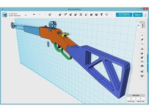 winchester ruban fusil rbgunscom jouets & jeux la cnc routeur sélection rectangulaire 3d print model - Mito3D