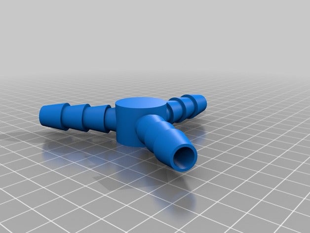 il mio personalizzato tubo connettore del generatore di parete 2 all'aperto e giardino su misura 3D print model - Mito3D