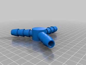 il mio personalizzato tubo connettore del generatore di parete 2 all'aperto e giardino su misura 3d print model - Mito3D