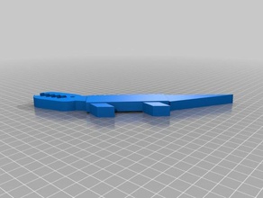 acho que o jacaré A impressão 3d aligator crocidile gator 3d print model - Mito3D