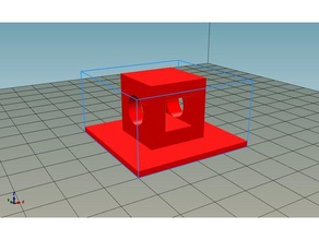 test cube lexa1203 3d printing tests autolevel bowden extrusion retraction 3d print model - Mito3D