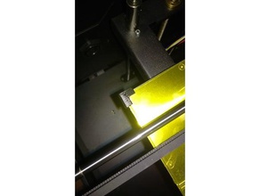 cama de cristal clip wanhao duplicador 4s remix Impresora 3d accesorios 3d print model - Mito3D