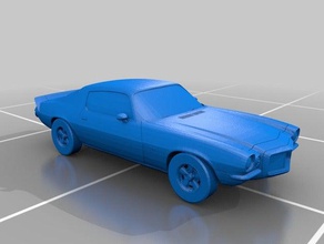 chevrolet camaro z28 vehicles car muscle 3d print model - Mito3D