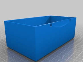 my customized hinged box tool holders & boxes 3d print model - Mito3D