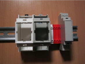 din box d2mg electronics enclosure 3d print model - Mito3D