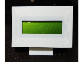 exibir caixa de 20x4 eletrônica display lcd a exibição 20x04 suporte exposição gdm2004d 3d print model - Mito3D