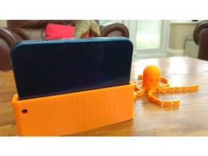 nuovo 3ds xl di ricarica caricabatterie richieste modifica giocattolo & accessori gioco il la culla scrivania nintendo stand 3d print model - Mito3D